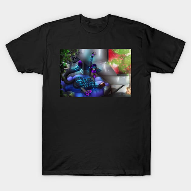 Neah'an Holographic Life T-Shirt by KeishaMaKainn